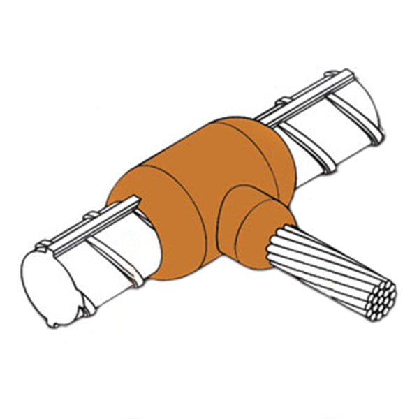 Greenwire Exothermic Welding Cable to Rebar | Horizontal Rebar to Horizontal Cable Tee Joint - CRE2