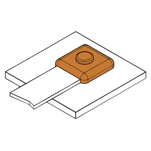 Horizontal Bar to Horizontal Steel Surface Joint - BS2