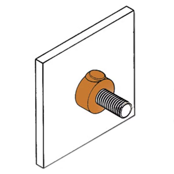 Stud to Vertical Steel Surface Connection - RS1